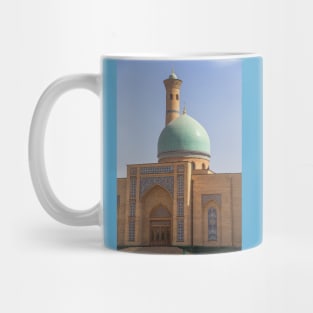 Uzbekistan. Tashkent. Hazrati Imam Complex. Cupola & Minaret. Mug